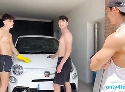 carwash ends in porn
