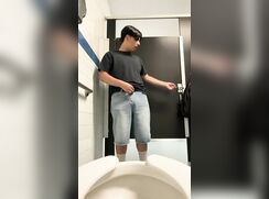 Barely legal bathroom boy