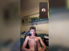 Baited twink massive cock