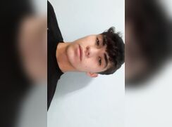 Cute hot italian twink cums