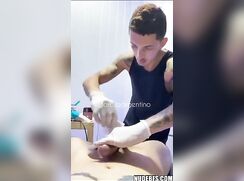 Shaving treatment suck & fuck
