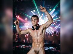 AI - Naked Techno Pawty at Club Hardland