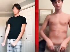 TikTok Twink Shows Big Cock