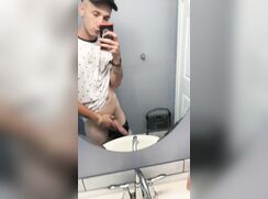 Chav Shows His Big Cock