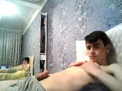 Twink Cums Into His T-Shirt