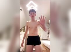 19yo big cock russian in his bathroom