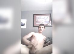 Chest Sprayed With Cum