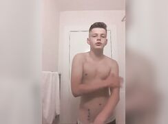Join This Twink For A Shower Wank & Ass Fingering