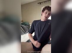 cute dude sam cumming hot jerks off