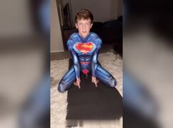 Cosplayer slut takes dildo