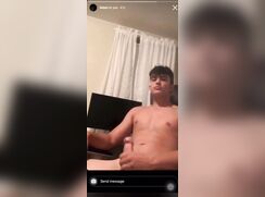 Horny hottie boy jerking baited
