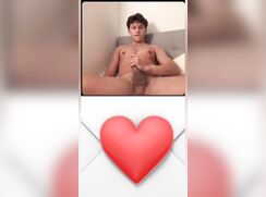 Baited hot guy cums