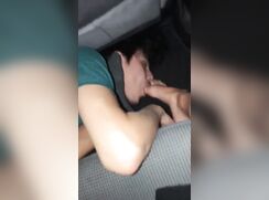 car foot worship