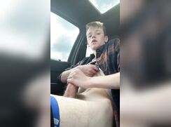 Twink In Car Jacking Outdoors