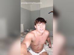 cute str8 dude hot ass playing