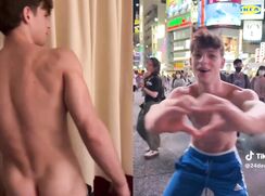 Sexy straight boy tiktoker