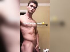 Buff Guy Shows Off His Naked Body