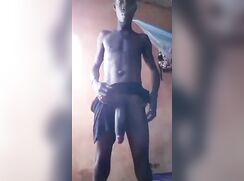 black boy show fat flaccid cock