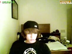 Horny sexy immature Twink jerk off