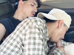Latino car sex