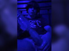 cute boy twink with fleshlight