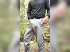 quick wank 'n cum