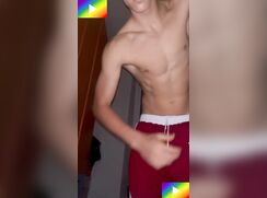 # HTW - Smooth twink had to pass the time