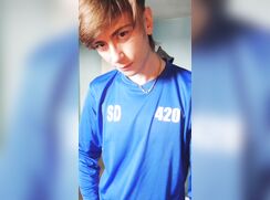 # AHC - Hot wank and cum in football kit - go on sniff 'em