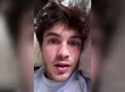 Hot scruffy faced jock