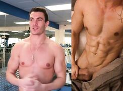 Hot Athletic Guy Takes His Clothes Off