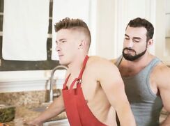 Hunks in the kitchen