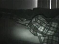 Vintage Amateur webcam: Nighttime wank