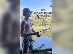 Tate Hoskins goes fishing