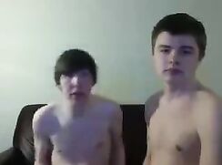 Twink Pair BJ, Dildo, & Fuck Each Other