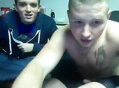 Straight Chubby Friends Play With Each Other For Catfish