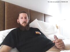 Hot Straight Dad jerk off and cum
