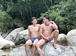 The One By The Waterfall Nathan Luna Tyler Wu