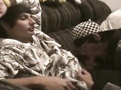 Straight Twink Gets BJ From Gay Friend