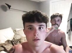 2 sexy tiktokers jerking off
