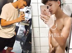 BRAZILIAN STUD B8 - Big dick cum