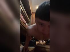 Gay Exhibit Push-up Challenge