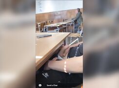 Boy masturbates at school
