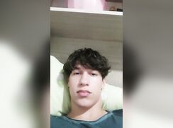 cute brunette dude chating hot clip