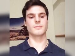 cute colege guy showing his cock