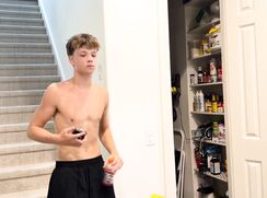 DADDYS BOY IS HOME ...SHOW ME YOUR SWEATING SMELLY BODY
