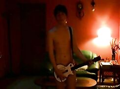 Rock Out With Your Cock Out Naked Guitar Playing