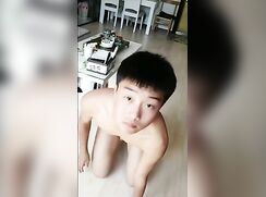 cute boy asian twink cumming