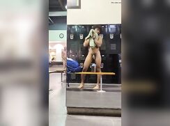 Black Jock Gives Locker Room Show