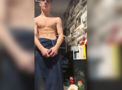 Baited Towel Big Soft Dick