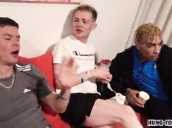 BEST LOOKING 100% Authentic TEEN Chav LOADED 6 lads AfterParty creampied